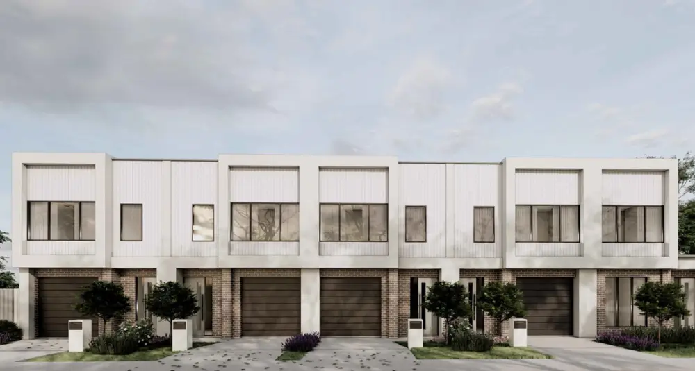 Modern townhouses on Marilyn Avenue in Christie Downs